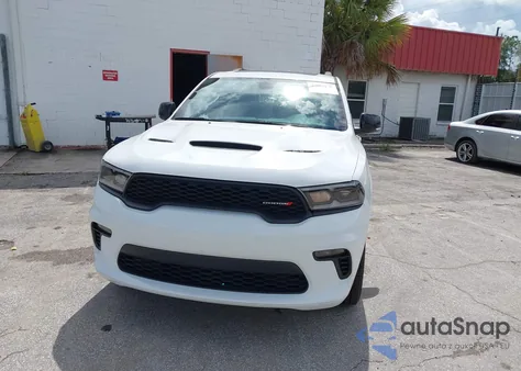 2021 Dodge Durango Gt Plus Awd z USA, uszkodzony, nr VIN 1C4RDJDG0MC557830